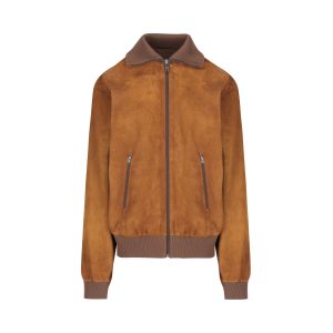 Blouson realizzato in pelle.