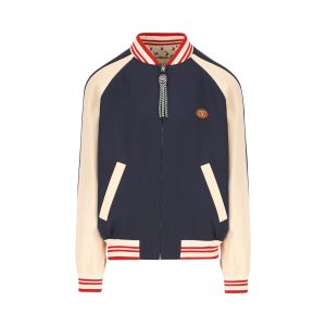 Bomber in lana.