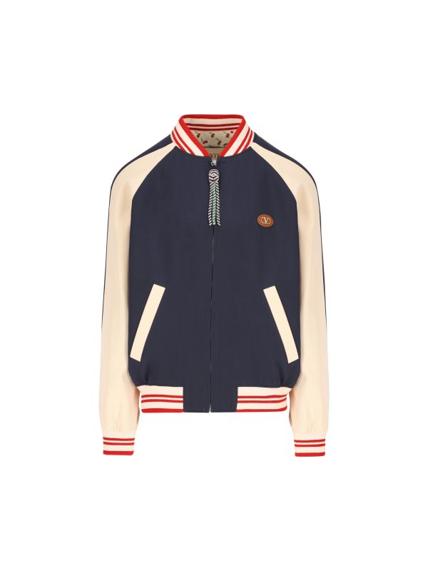 Bomber in lana.