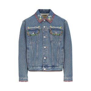 Giacca realizzata in denim.