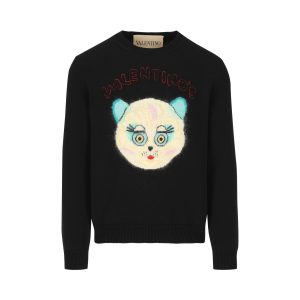Maglia realizzata in cotone e lana