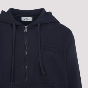 Etro Zipped Hoodie Sweatshirt