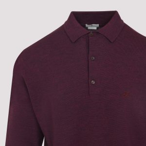 Etro Knitted Long Sleeves Polo