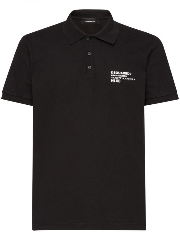 POLO IN COTONE CON LOGO