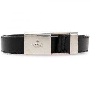 CINTURA IN PELLE CON LOGO