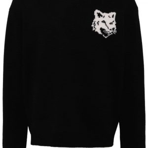 MAGLIA FOX HEAD IN LANA