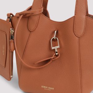 Giorgio Armani Calf Leather Handbag