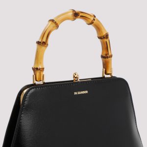 Jil Sander Goji Square SM Bamboo Bag