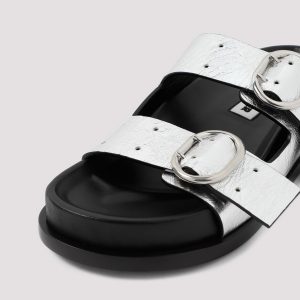 Jil Sander Leather Sandals