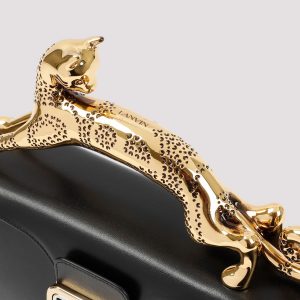 Lanvin Suede Leather Curb Sneakers