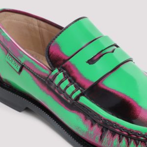 Loewe Campo Brushed Loafers