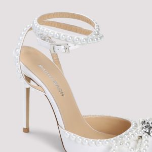 Mach & Mach Double Bow Pearl Pumps