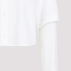 Off-White Poplin Bookish Baseball Shirt