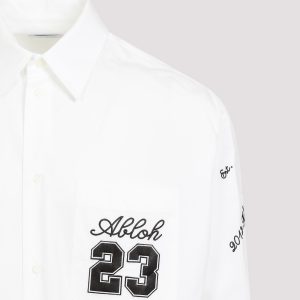 Off White 23 Logo Heavycot Overshirt