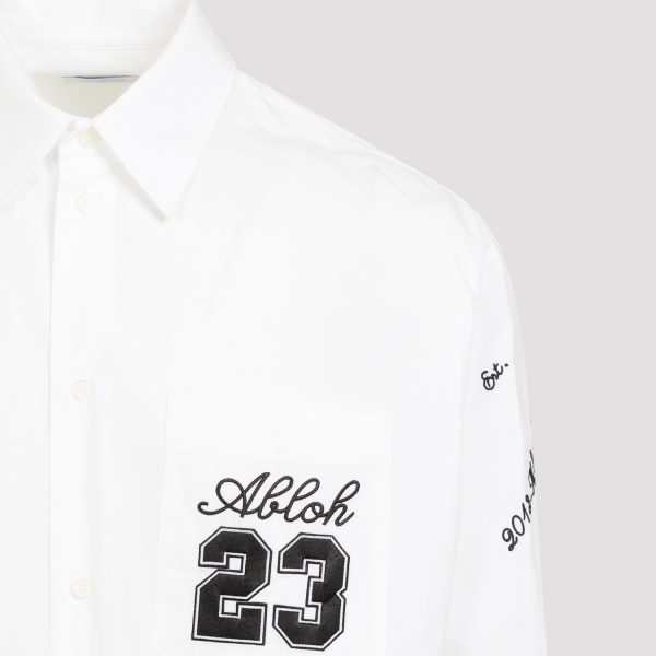 Off White 23 Logo Heavycot Overshirt