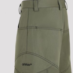 Off White Straight Cargo Pant