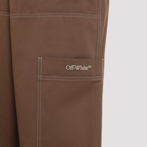 Off White Stitch Cotgab Pants