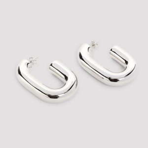 Rabanne XL Link Hoops Earrings