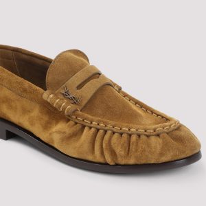 Saint Laurent 15 Leather Loafers