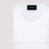 Simone Rocha Fitted Ruffle Frill Tank Top — изображение 2