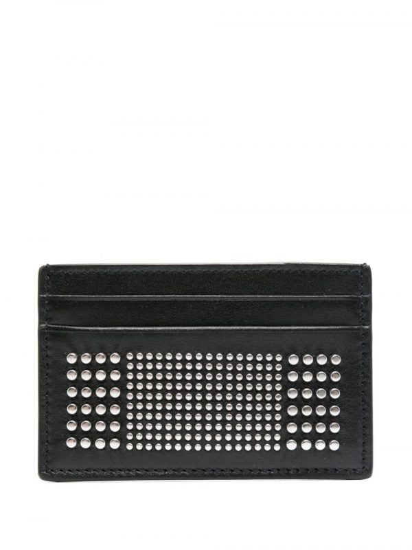 PORTACARTE BORCHIATO IN PELLE