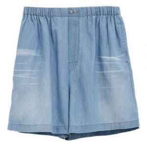 SHORTS IN MISTO LINO