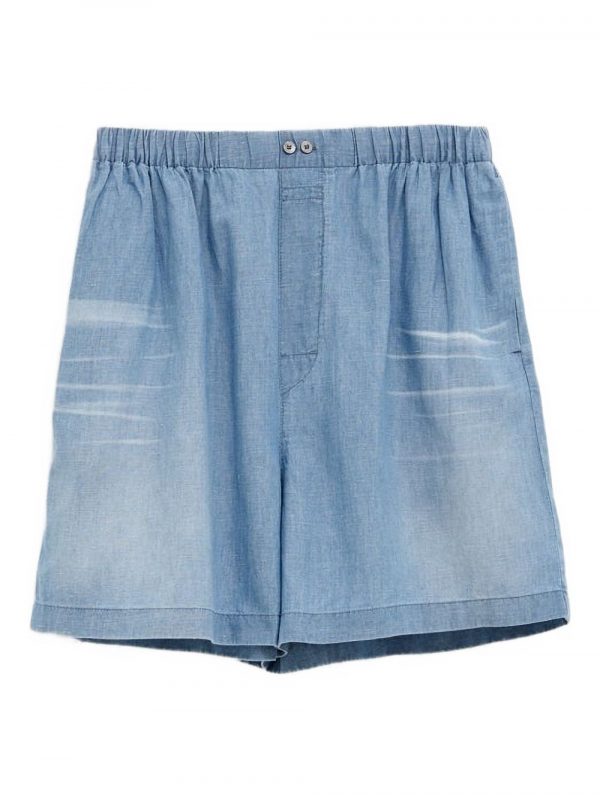 SHORTS IN MISTO LINO