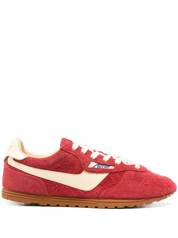 SNEAKER WINDSPIN LOW IN PELLE