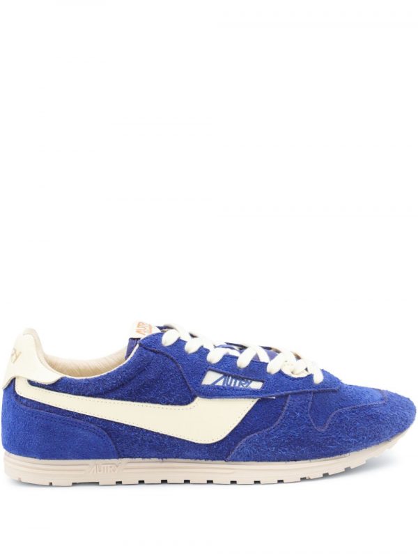 SNEAKER WINDSPIN LOW IN PELLE