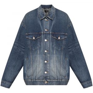 GIACCA TAPE TYPE OVERSIZE IN JEANS