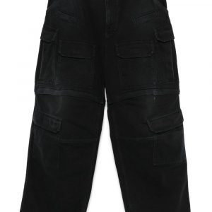 JEANS CARGO IN COTONE