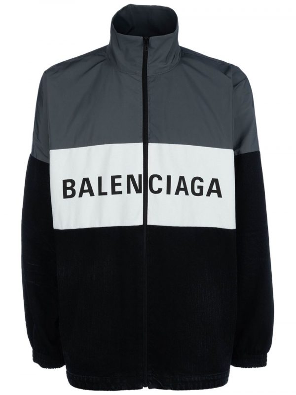 GIUBBINO COLORBLOCK CON LOGO