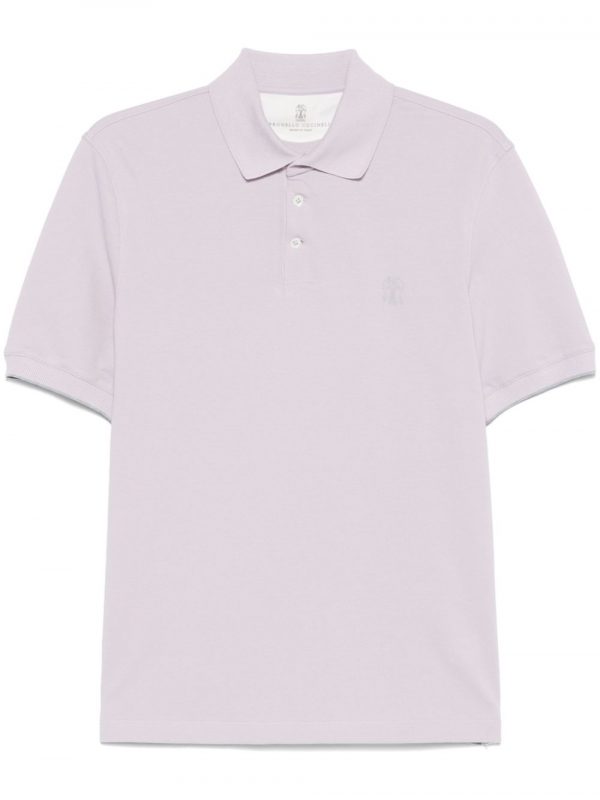 POLO IN COTONE CON LOGO