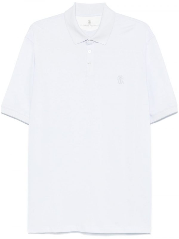 POLO IN COTONE CON LOGO