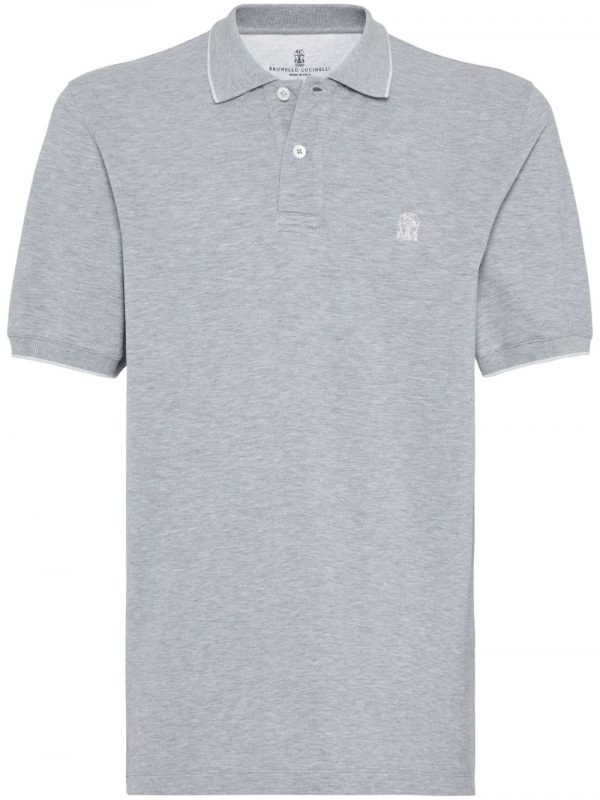 POLO IN COTONE CON LOGO