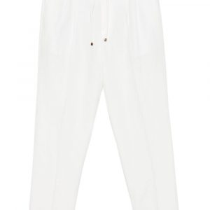 PANTALONE IN MISTO LINO