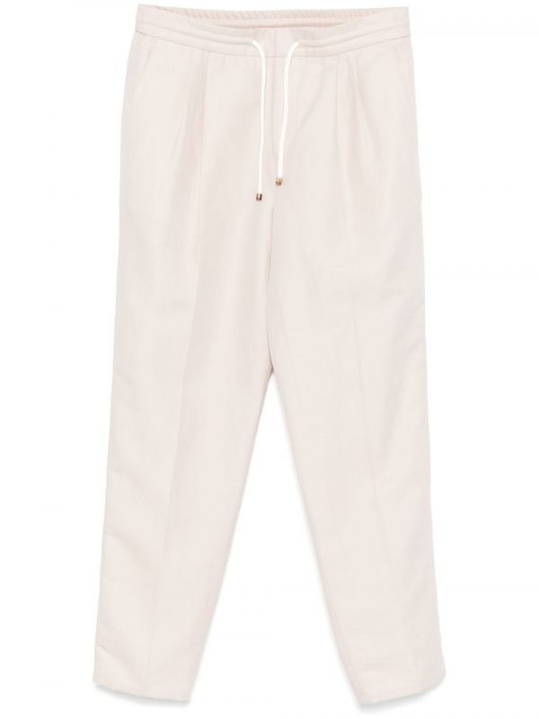 PANTALONE IN MISTO LINO