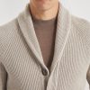 CARDIGAN SCOLLO V IN COTONE — изображение 5