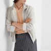 GIACCA IMPERMEABILE IN MISTO LINO — изображение 6