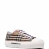 SNEAKER CHECK IN COTONE — изображение 2