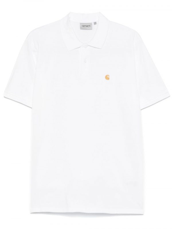 POLO IN COTONE CON LOGO