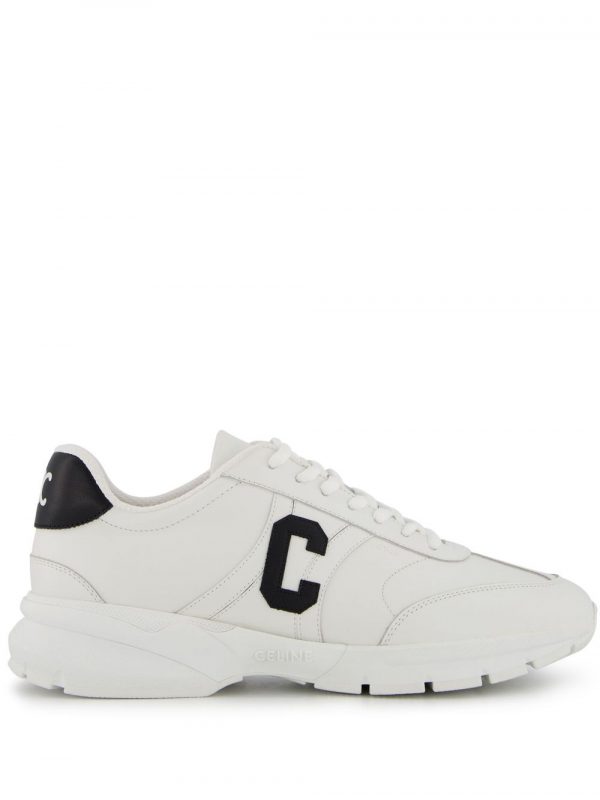 SNEAKER RUNNER IN PELLE