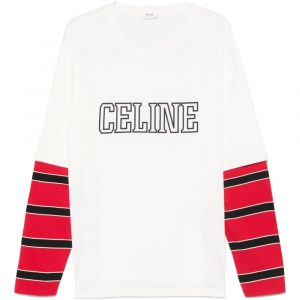 T-SHIRT LAYERED IN COTONE