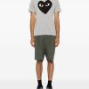 T-SHIRT BLACK HEART IN COTONE — изображение 2