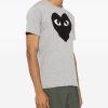 T-SHIRT BLACK HEART IN COTONE — изображение 5