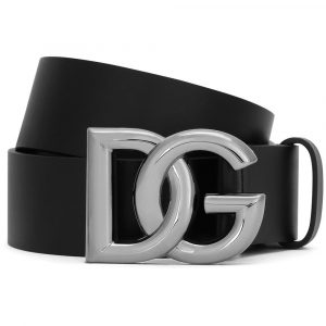 CINTURA DG LOGO IN PELLE