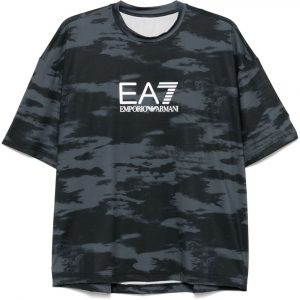 T-SHIRT STAMPATA CON LOGO