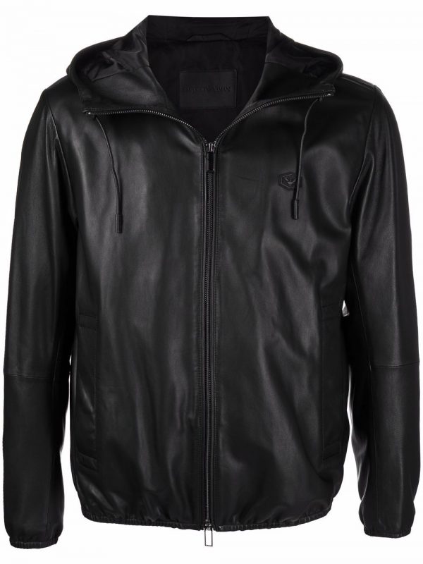 GIACCA IN PELLE CON ZIP