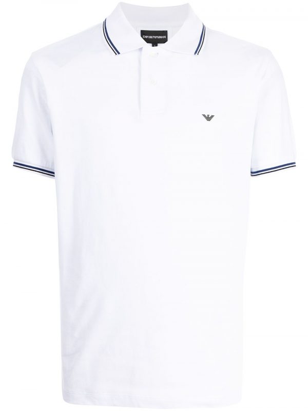 POLO IN COTONE CON LOGO