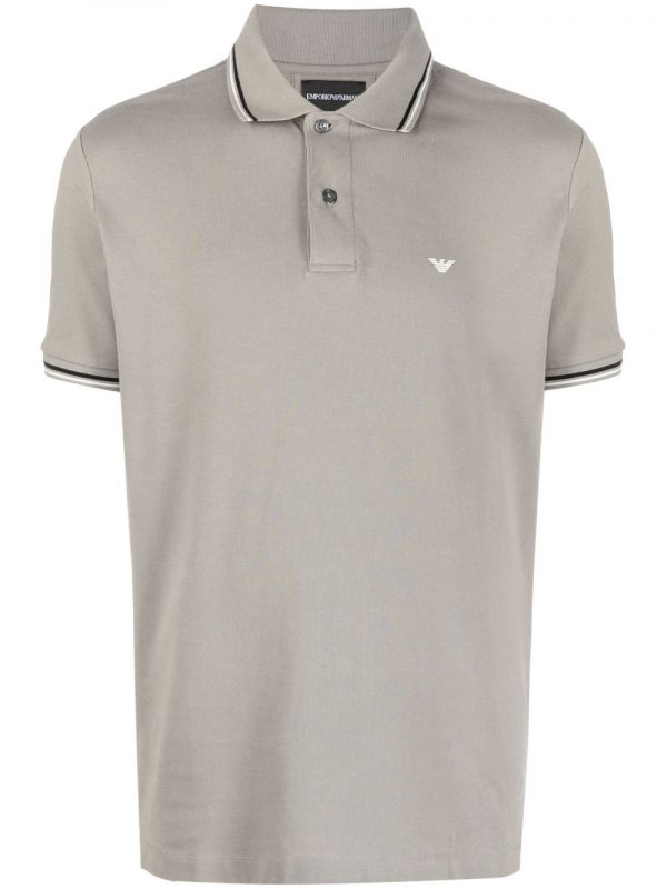 POLO IN COTONE CON LOGO